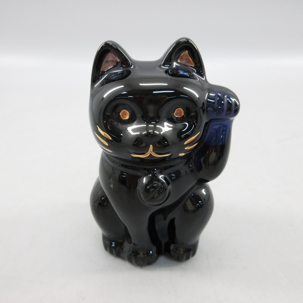 1円〜 Baccarat バカラ ラッキーキャット 計2点 招き猫