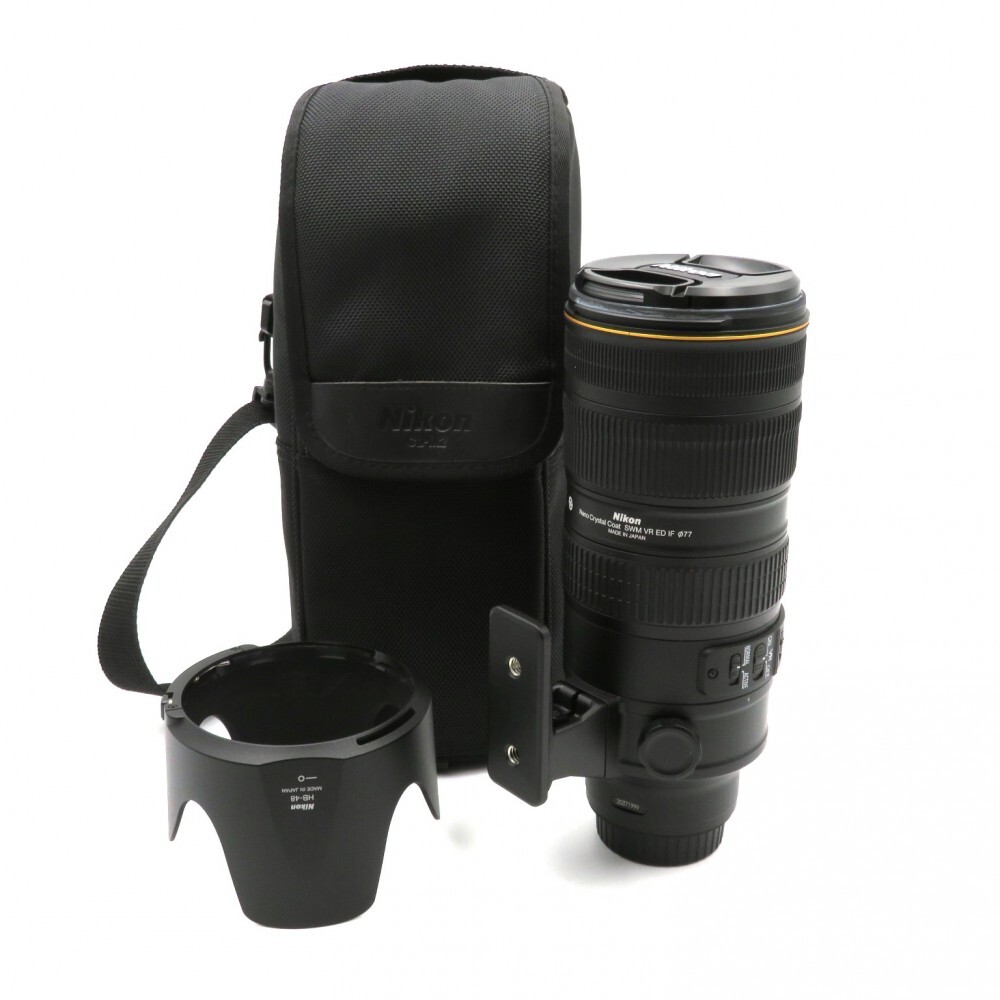 1円〜 Nikon ニコン AF-S NIKKOR 70-200mm 1:2.8GII ED ケース付 望遠ズームレンズ 動作未確認 y204-2964043【Y商品】
