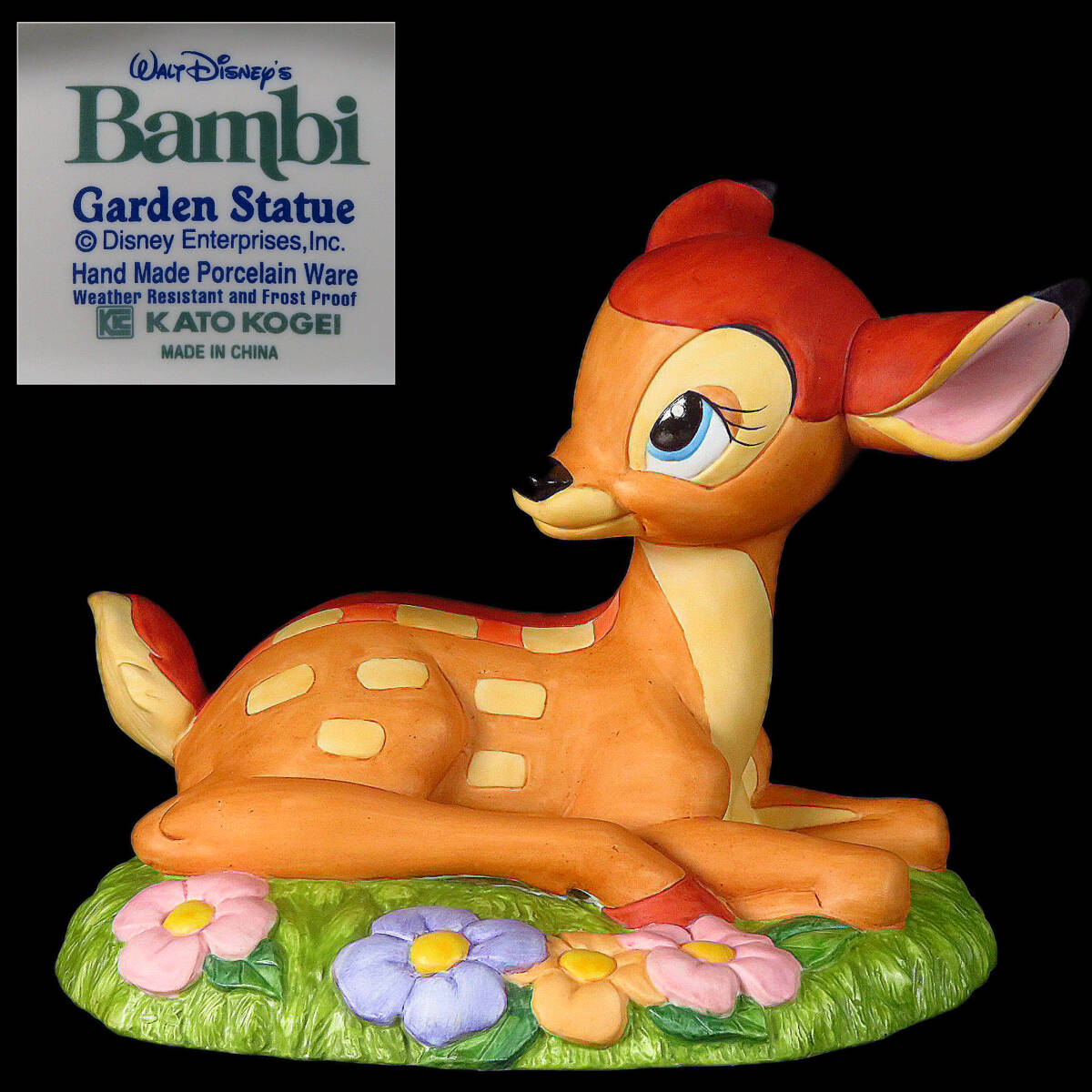 SAKURAYA KATOKOGEI 加藤工芸 ガーデン スタチュー Disney Bambi SAKURAYA KATOKOGEI 加藤工芸 ガーデン スタチュー Disney Bambi