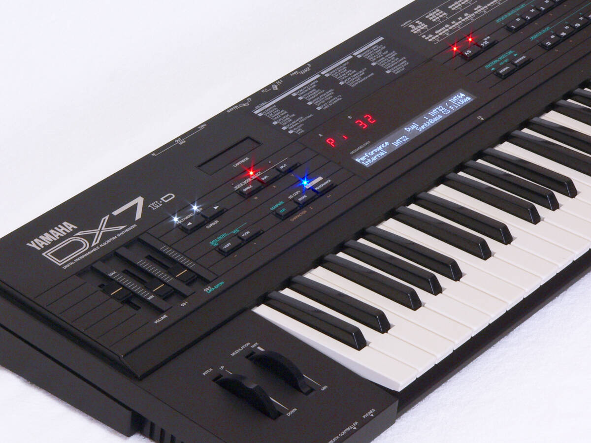 Yahoo!オークション - YAMAHA DX7II-D 61鍵 FM音源 Yahoo!オークション - YAMAHA DX7II-D 61鍵 FM音源