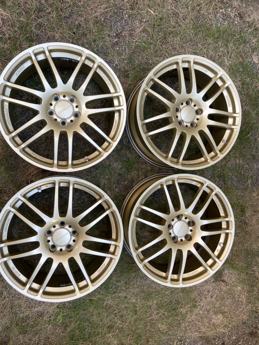 プロドライブ　GC-014i ゴールド　17インチ　7.5j PCD 5H-100 インセット+48