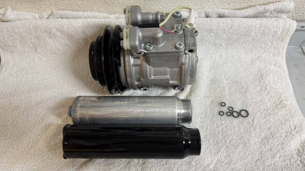 日野 純正 K13C エンジンA/Cコンプレッサーリビルト447100-415 日野 純正 K13C エンジンA/Cコンプレッサーリビルト447100-415