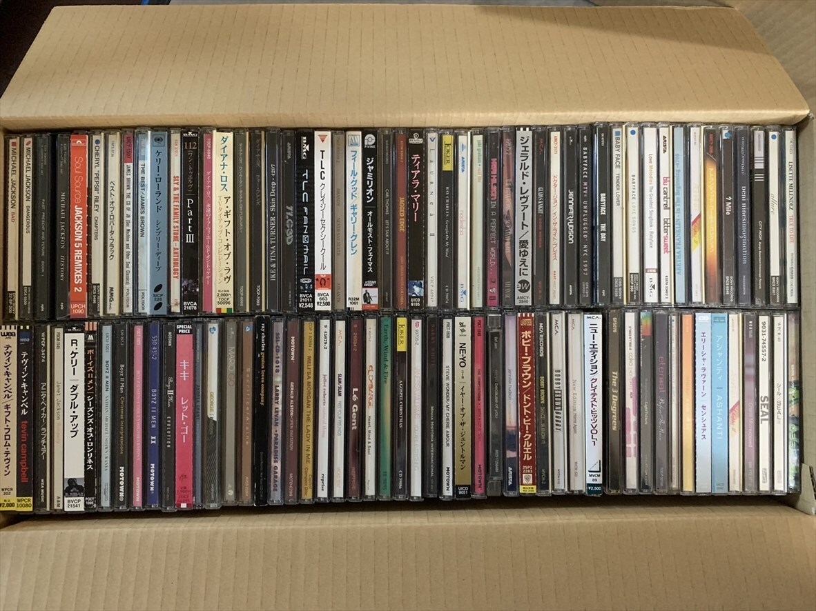 洋楽 R&B ソウル ファンク CD まとめて100枚セット [TB615]の