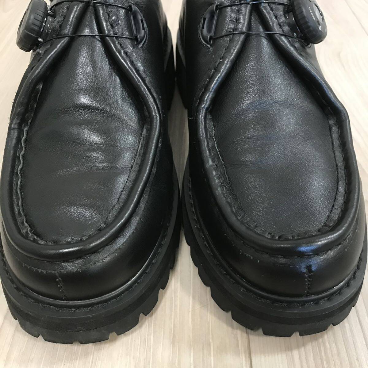 PG Steven Alan KNOCK BLACK LEATHER PLAYGROUND 41 ピージー PG Steven Alan KNOCK BLACK LEATHER PLAYGROUND 41 ピージー