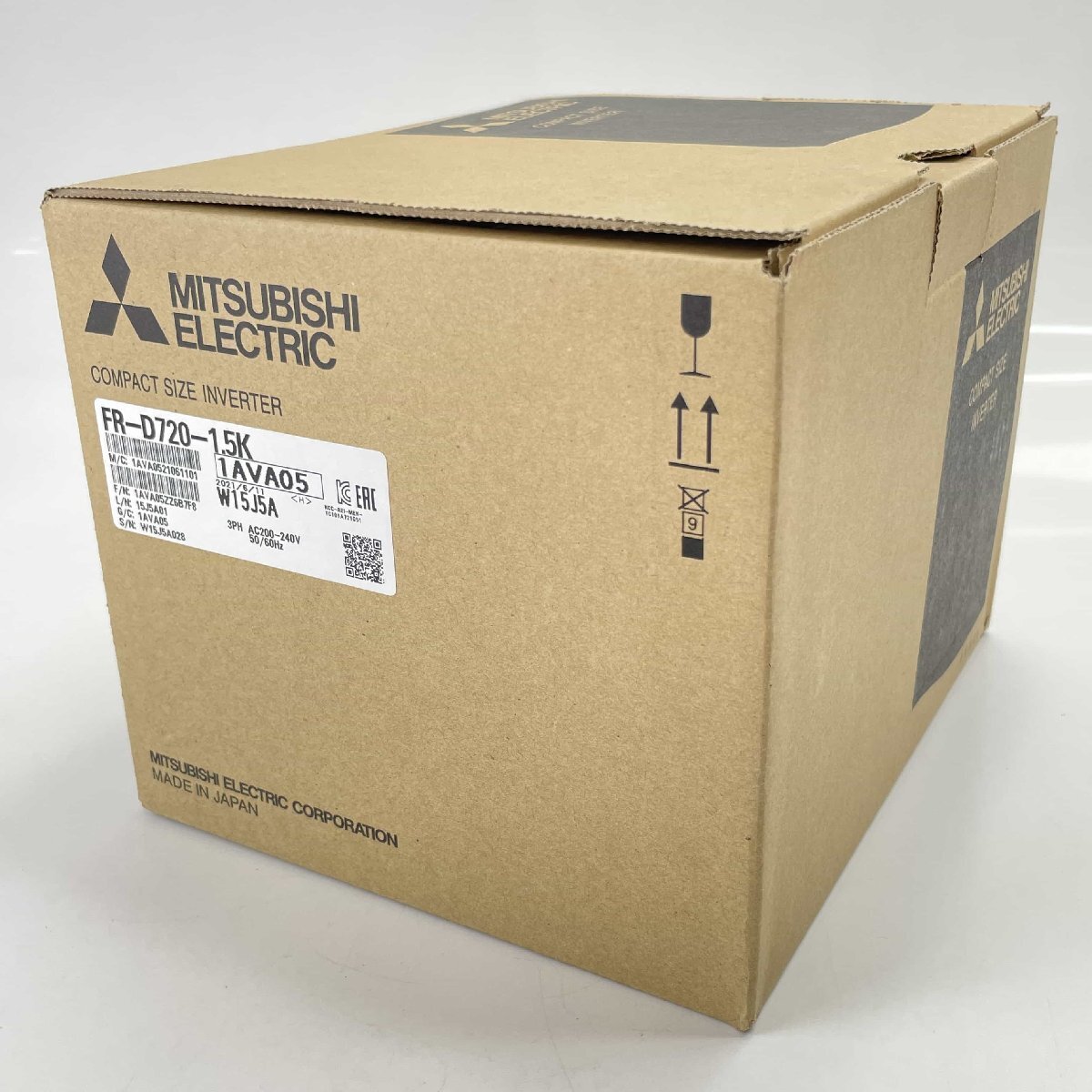 FR-D720-1.5K 2021年製 インバータ FREQROL-D700シリーズ 三相200V 三菱電機 インバーター