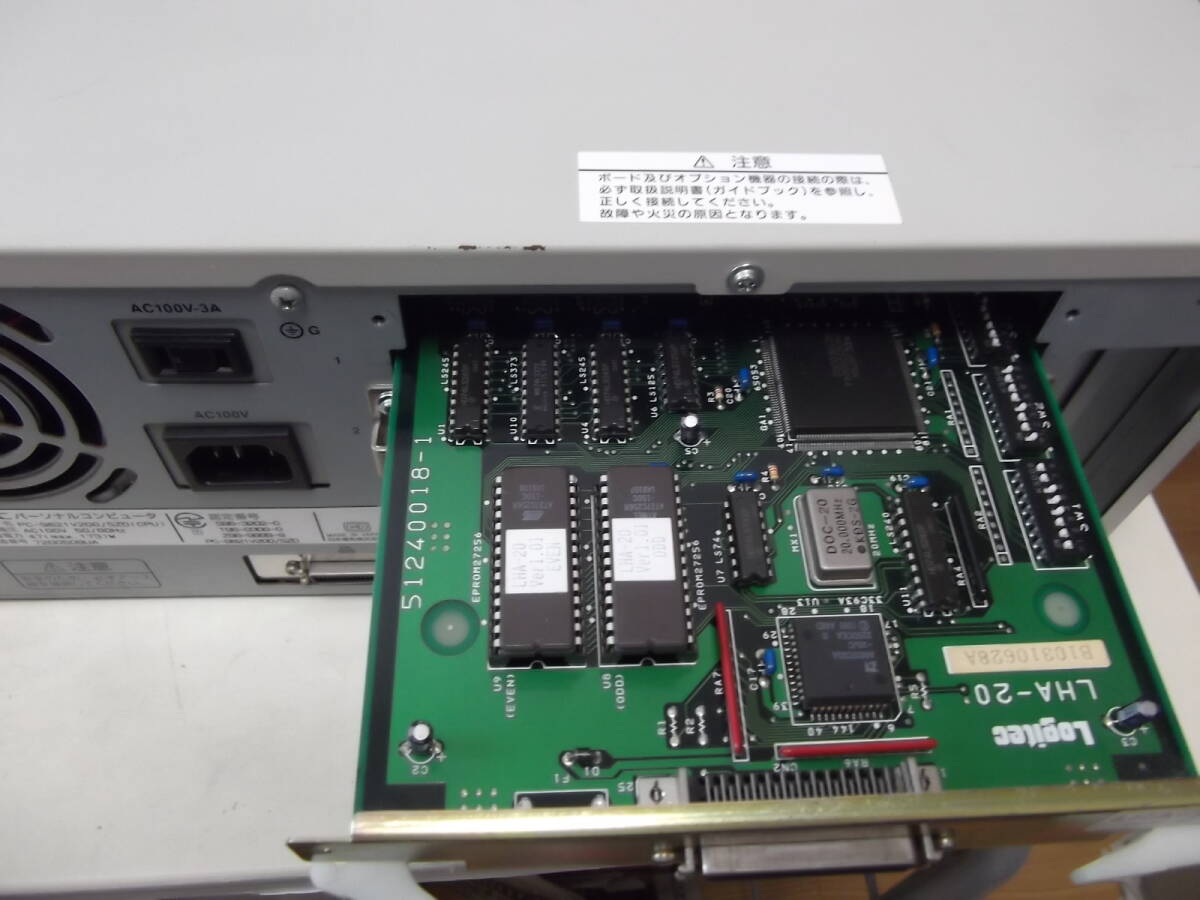 【動作確認品】NEC PC-98対応　ロジテック製　LHA-20シリーズ　SCSI I/Fボード