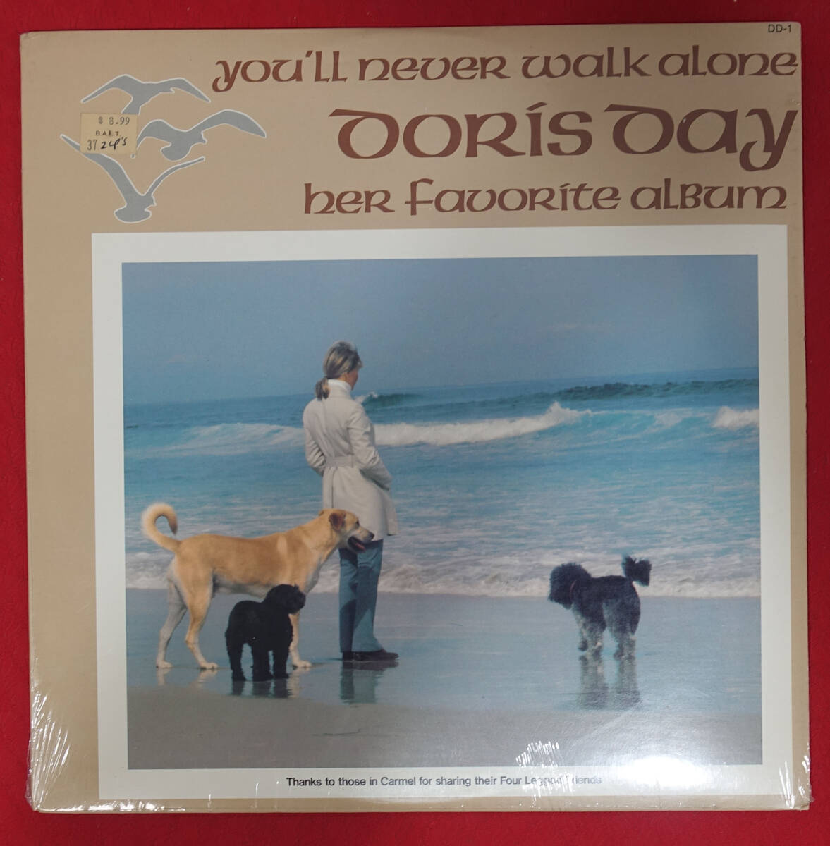 未開封新品! US Columbia You'll Never Walk Alone: Her Favorite Album/ Doris Day 