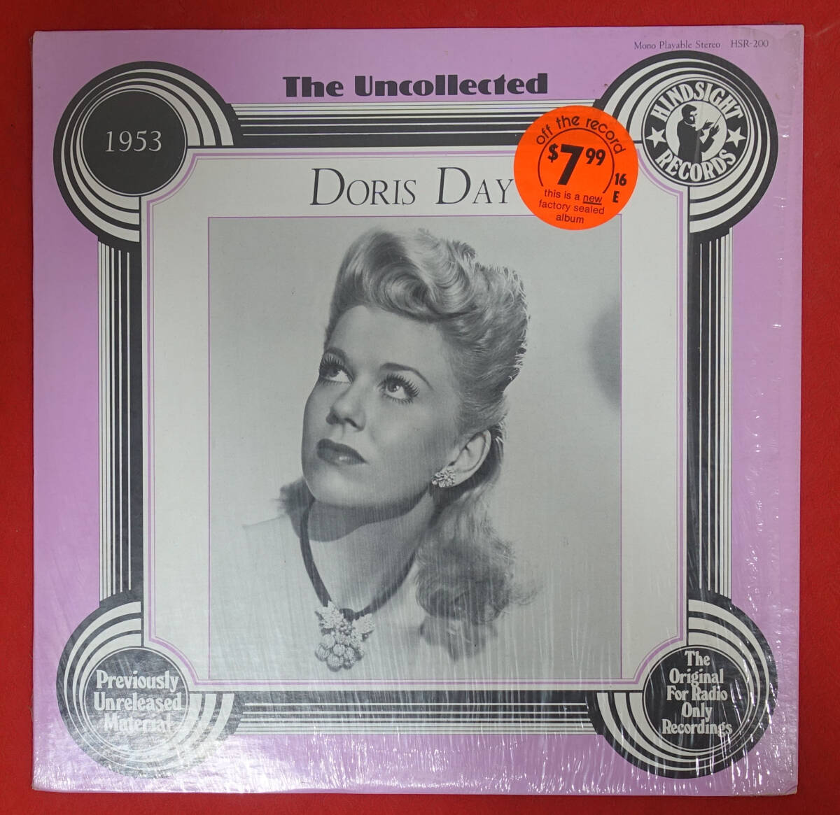 ボーカル US Hindsight Records HSR-200 The Uncollected Doris Day