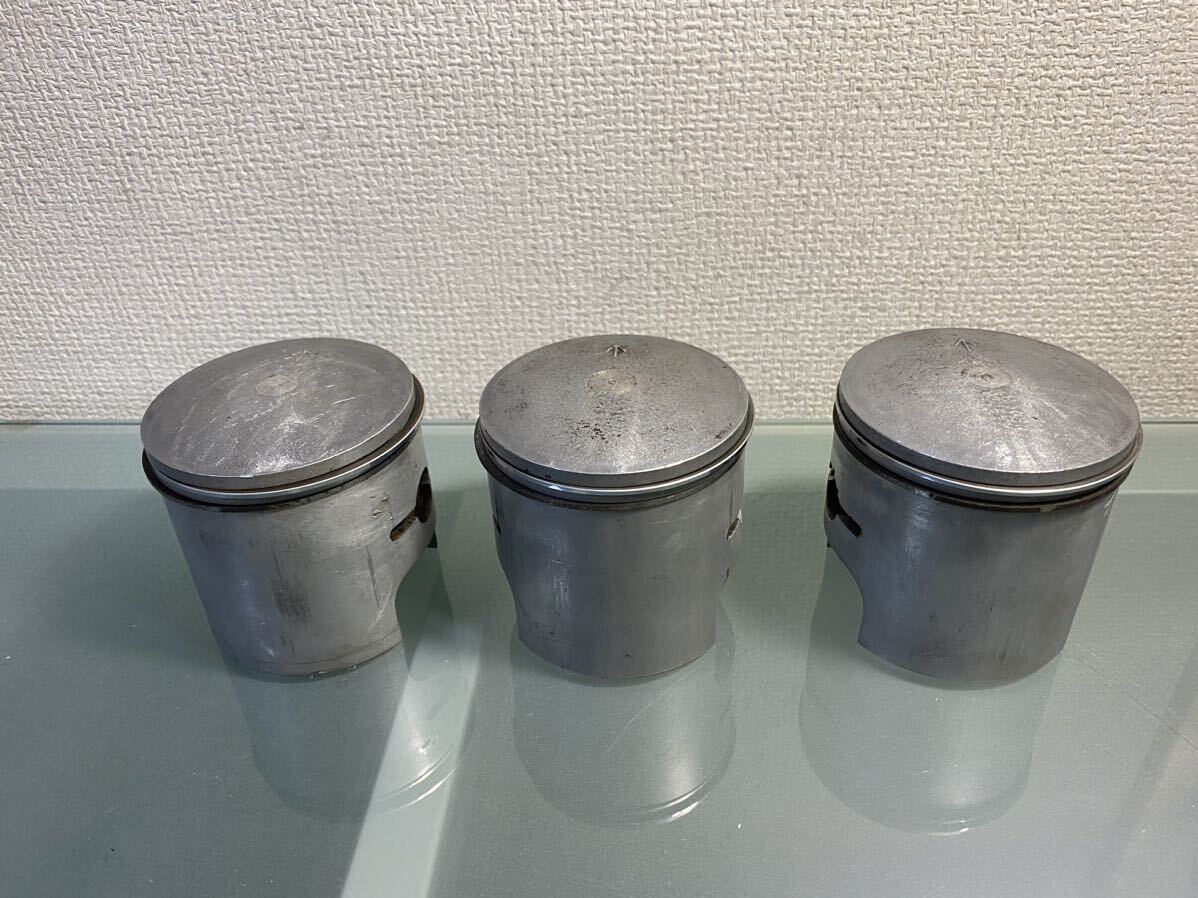 カワサキ 750SS マッハ　H2 純正ピストン　一台分　STD 71Φ