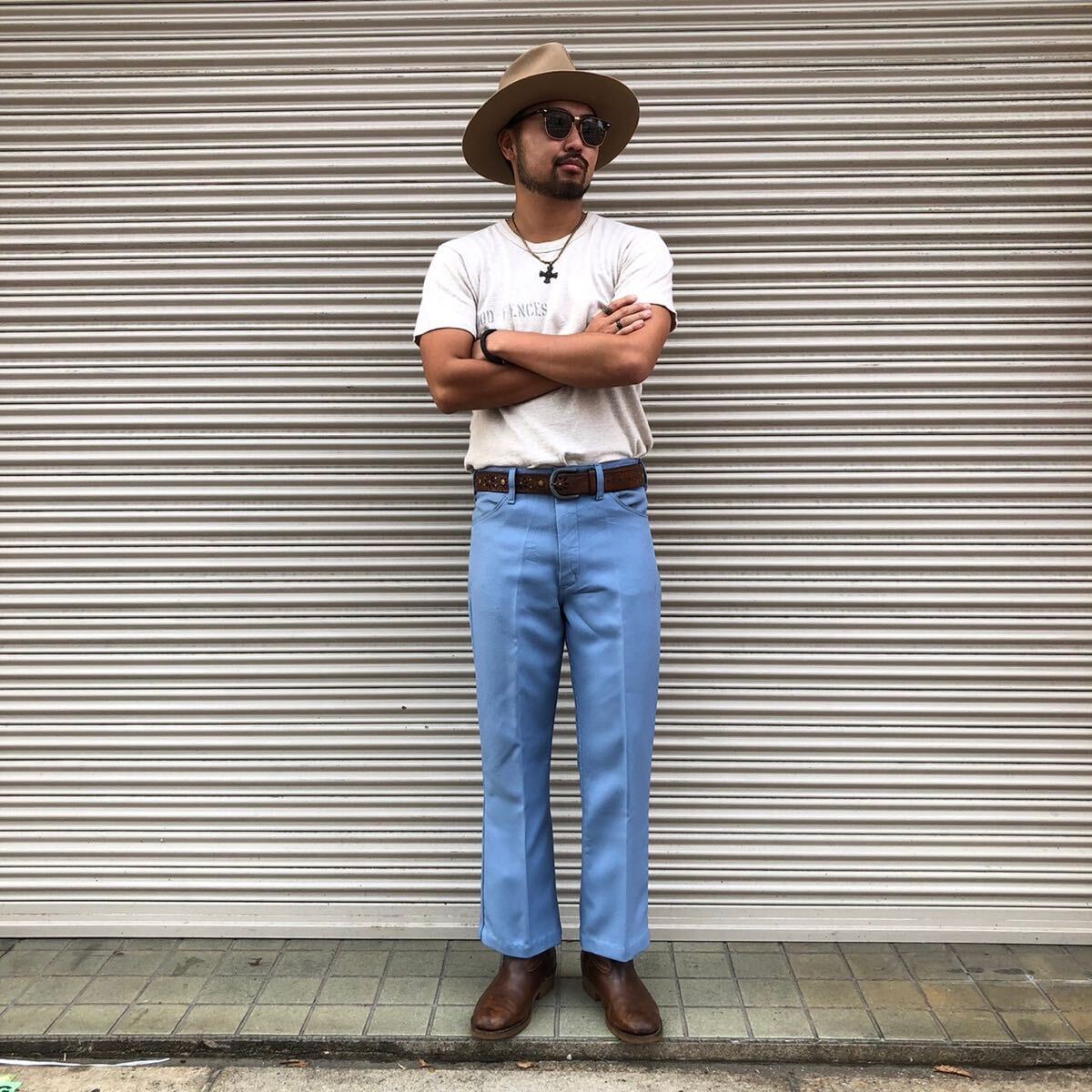 USA製 70s wrangler ランチャー ドレス パンツ ヴィンテージ 80s USA製 70s wrangler ランチャー ドレス パンツ ヴィンテージ 80s