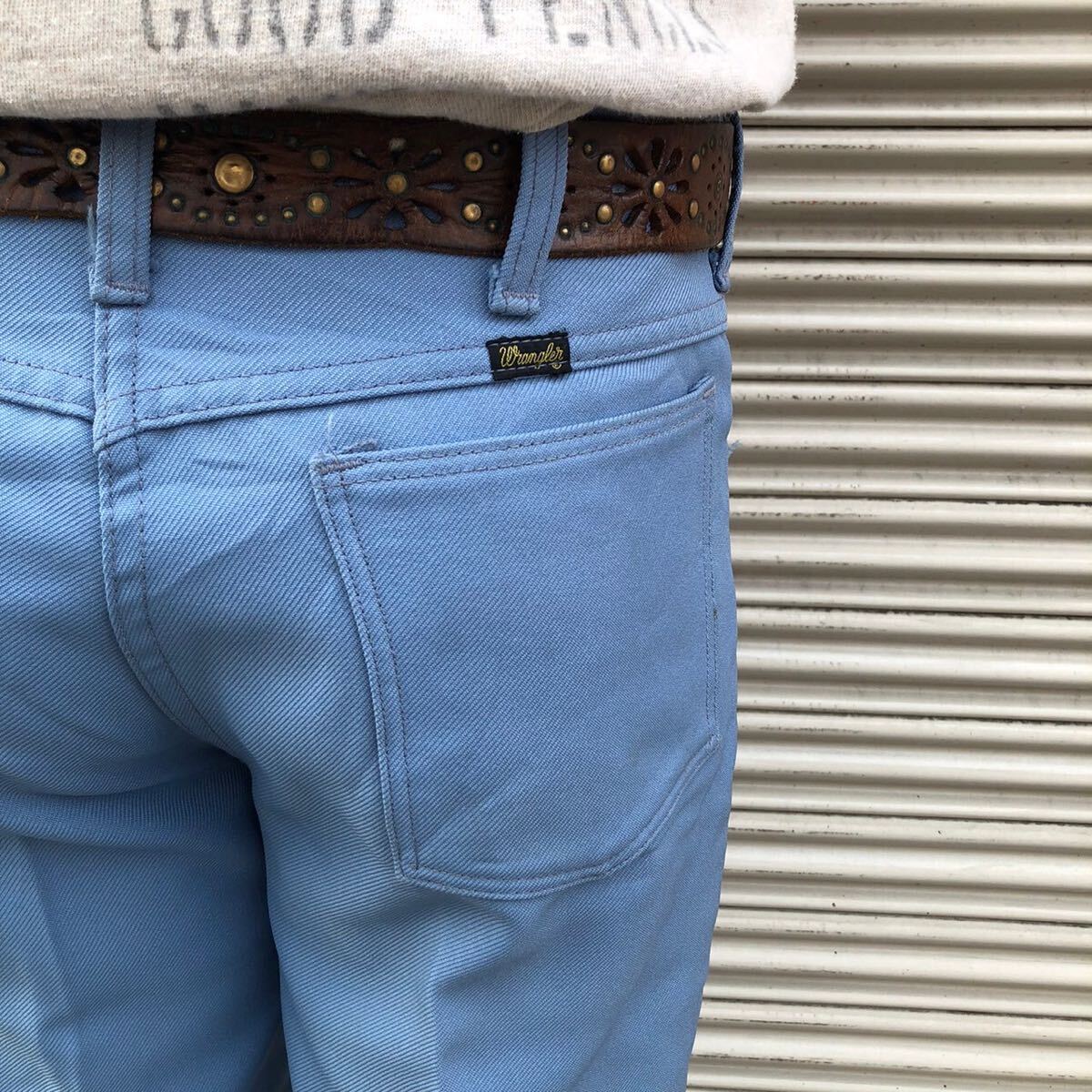 USA製 70s wrangler ランチャー ドレス パンツ ヴィンテージ 80s USA製 70s wrangler ランチャー ドレス パンツ ヴィンテージ 80s