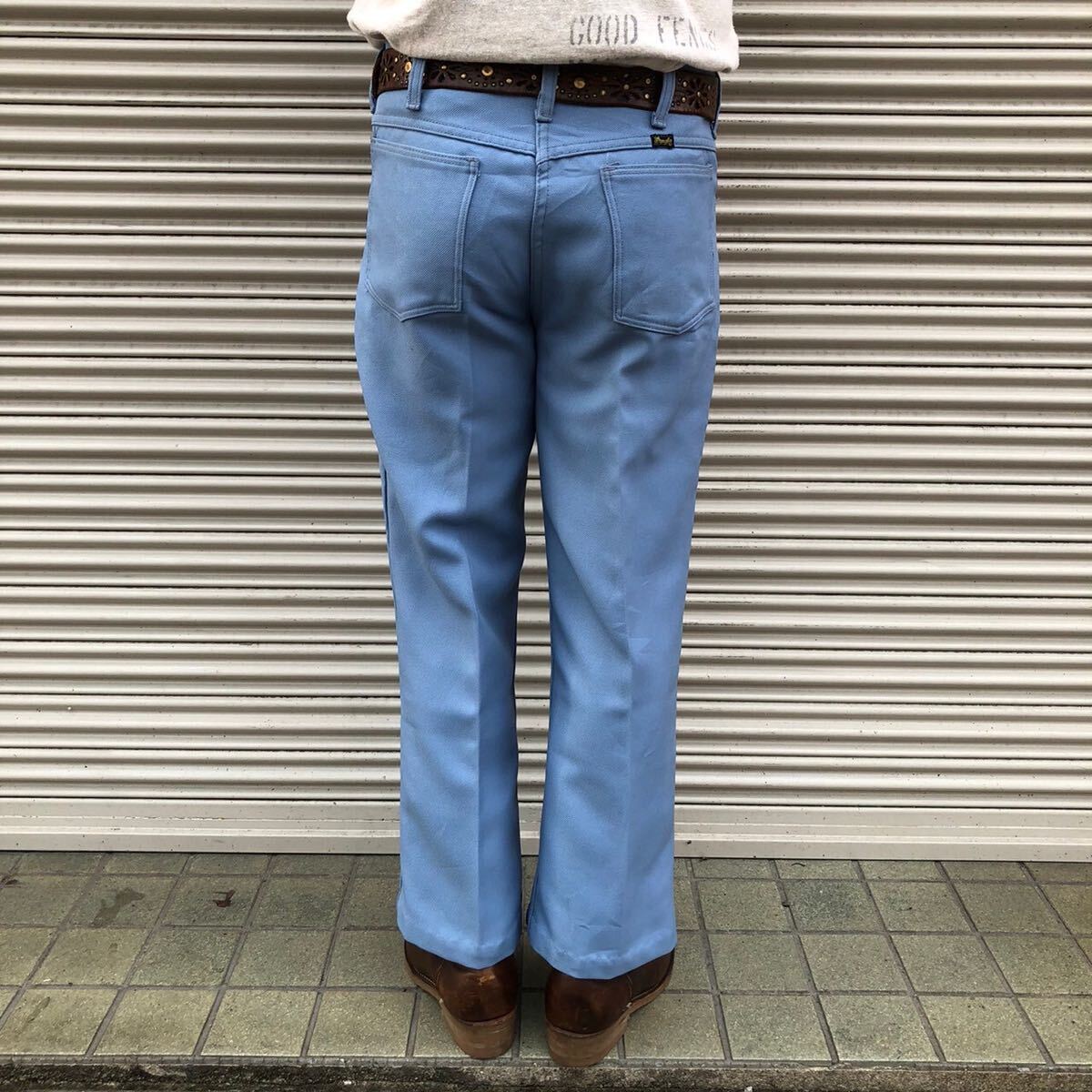 USA製 70s wrangler ランチャー ドレス パンツ ヴィンテージ 80s USA製 70s wrangler ランチャー ドレス パンツ ヴィンテージ 80s