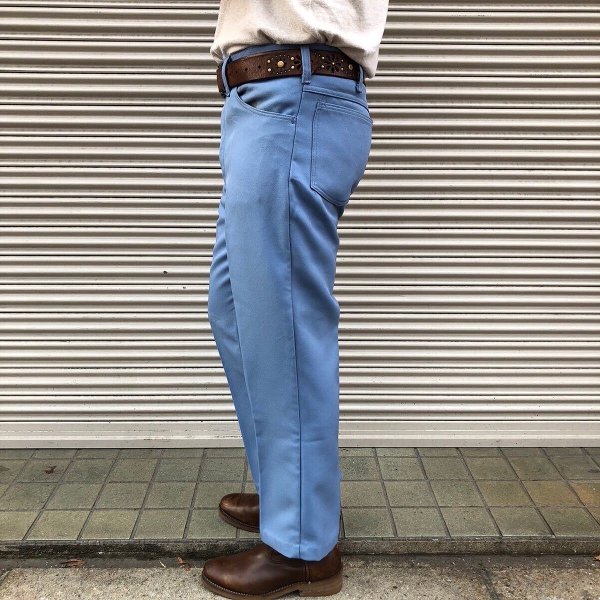 USA製 70s wrangler ランチャー ドレス パンツ ヴィンテージ 80s USA製 70s wrangler ランチャー ドレス パンツ ヴィンテージ 80s