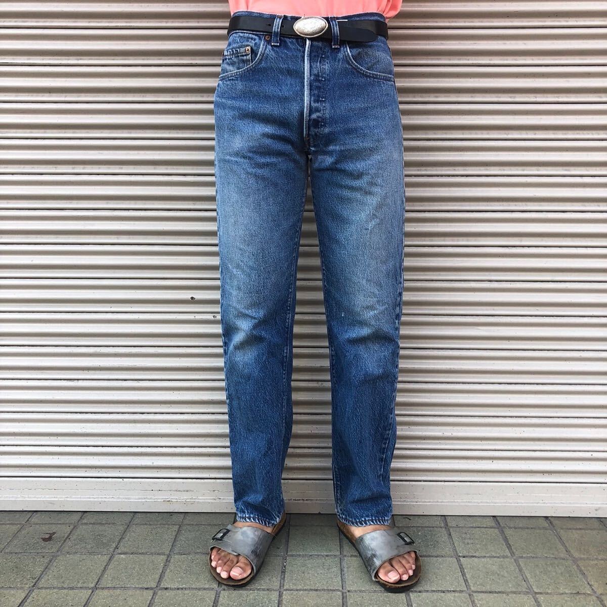 色落ち抜群 80s USA製 Levi's 501 リーバイス 505 70s W32 色落ち抜群 80s USA製 Levi's 501 リーバイス 505 70s W32