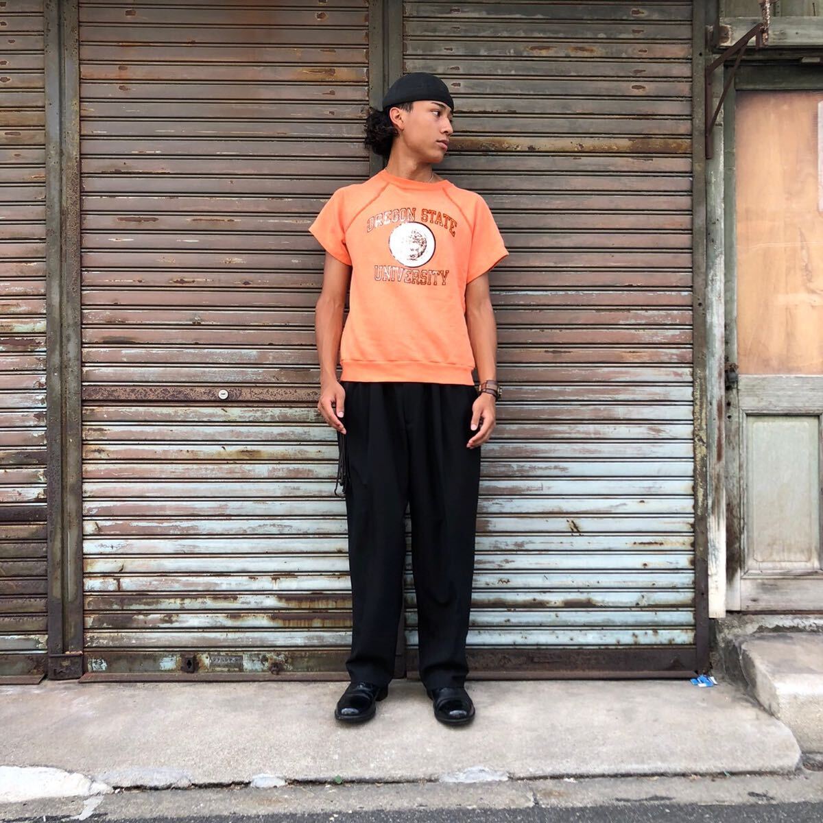 80s Champion USA製 カレッジ 半袖 スウェット チャンピオン 80s Champion USA製 カレッジ 半袖 スウェット チャンピオン