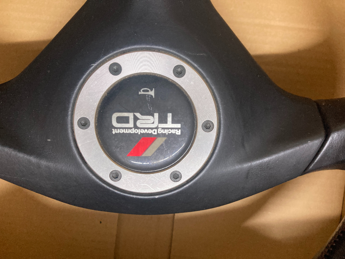 TRD ステアリング ハンドル 当時物 TRD ステアリング ハンドル 当時物