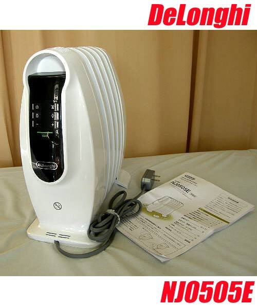《USED/動作OK》DeLonghiオイルヒーター NJ0505E/80.0052(保)