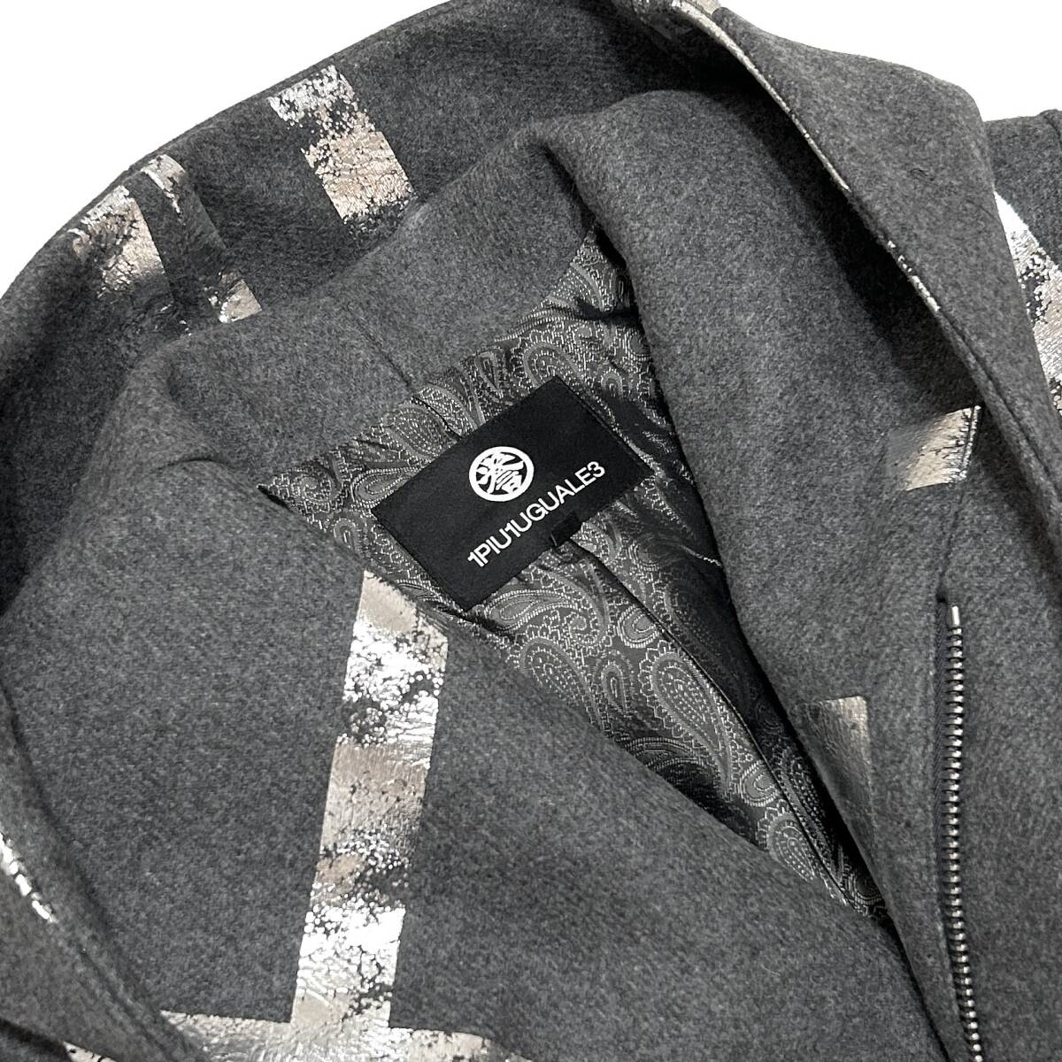 定価27万 1piu1uguale3×誉田屋源兵衛 PESCA LAMB MELTON WRAP 定価27万 1piu1uguale3×誉田屋源兵衛 PESCA LAMB MELTON WRAP
