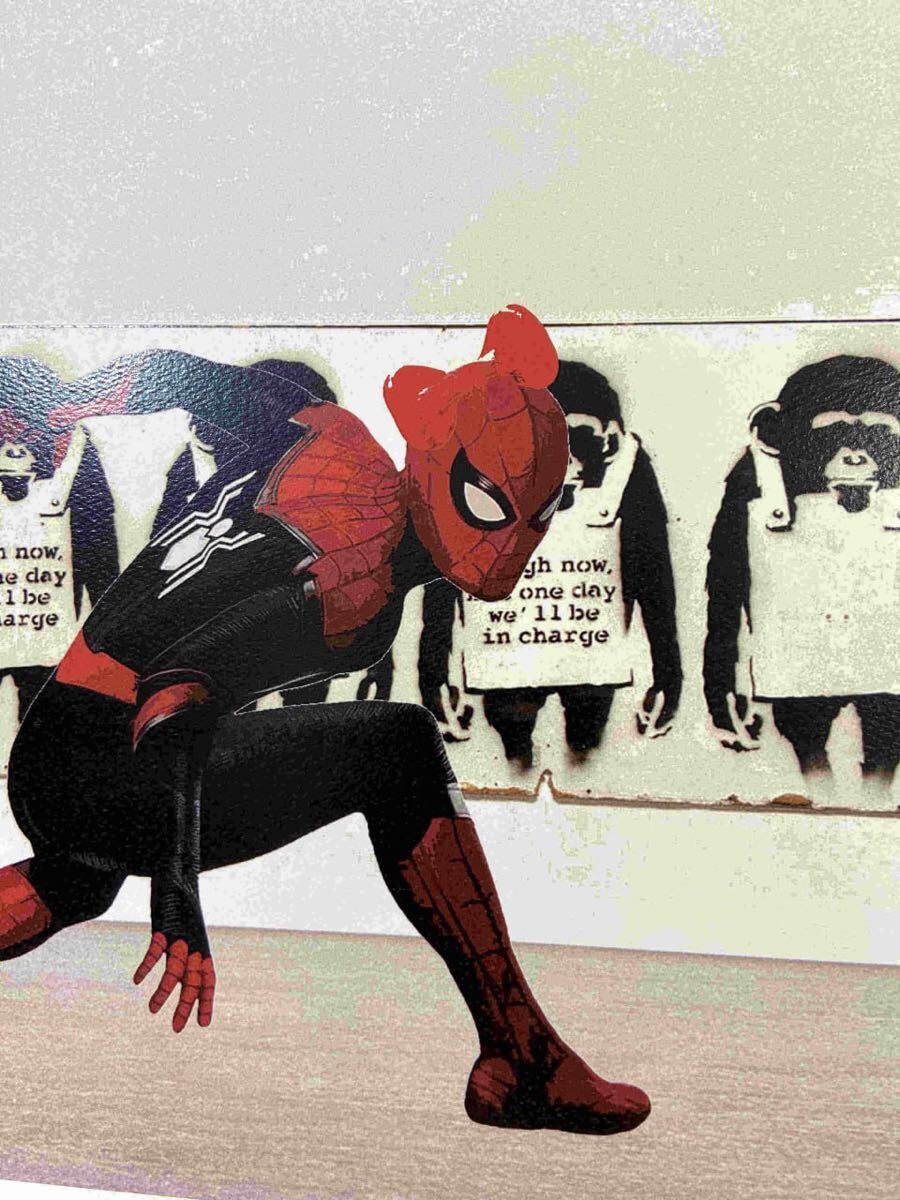 DEATH NYC 世界限定100枚 スパイダーマン MARVEL バンクシー DEATH NYC 世界限定100枚 スパイダーマン MARVEL バンクシー