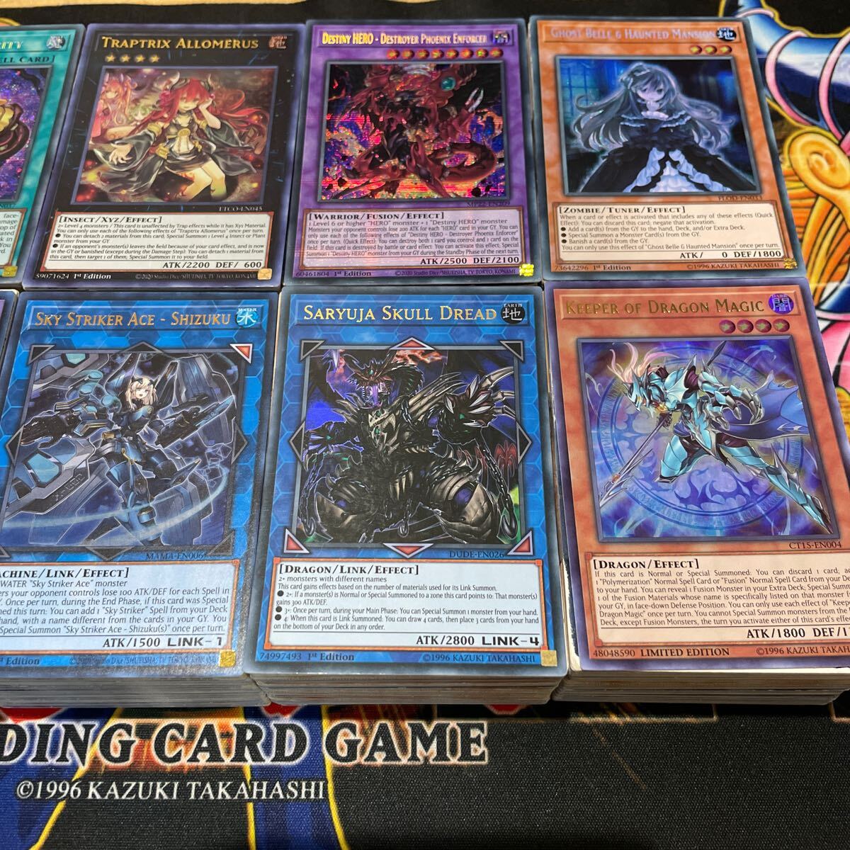 遊戯王 英語版キラカード大量 遊戯王 英語版大量200枚以上まとめ売り 全てSR以上 スーパーレア