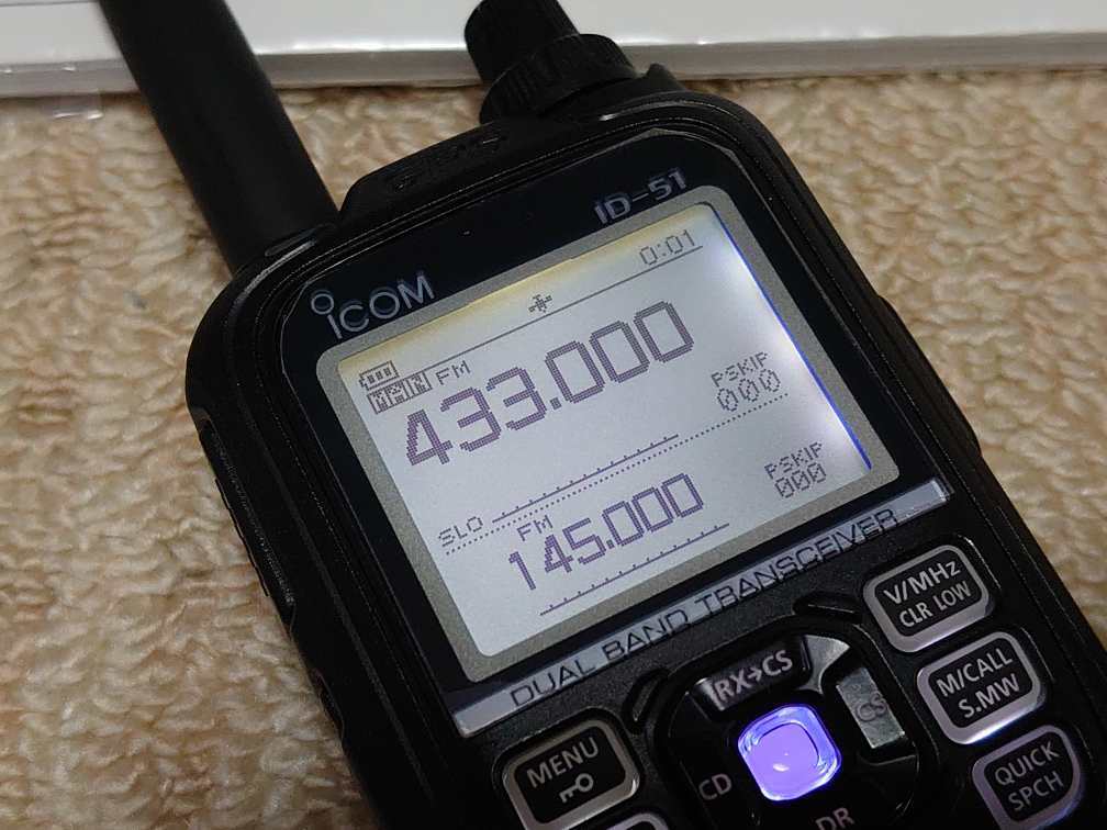 美品 ICOM アイコム ID-51 ハンディ無線機 144/430MHz 取説・元 美品 ICOM アイコム ID-51 ハンディ無線機 144/430MHz 取説・元