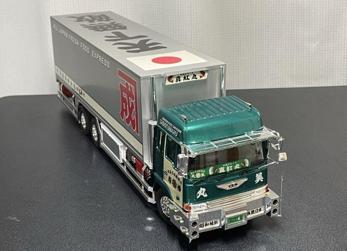 Yahoo!オークション - 1/32 デコトラプラモデル 丸美グループ