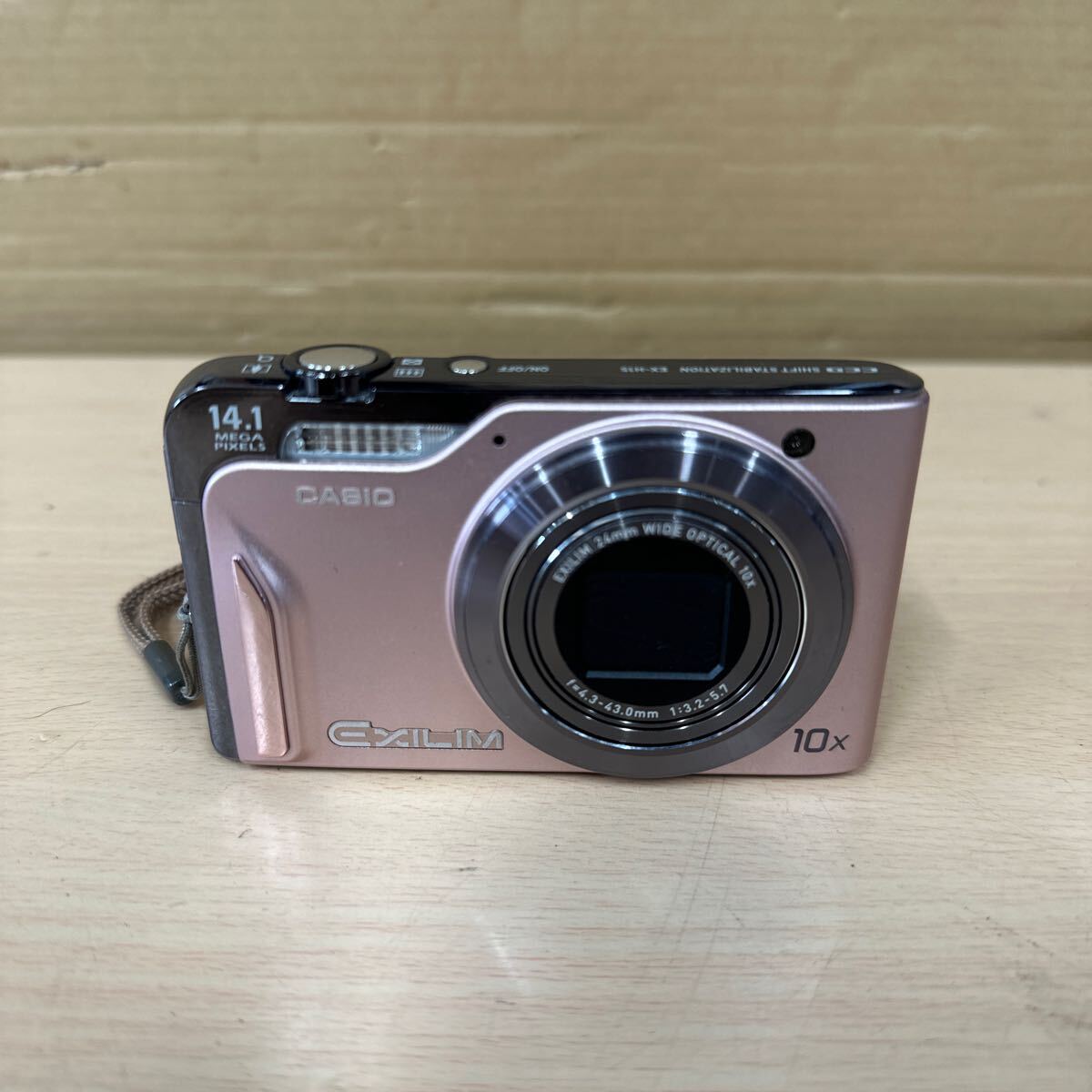 UTn316 CASIO EXILIM EX-H15 / 14.1 MEGA PIXELS コンパクトデジタルカメラ デジカメ 動作未確認 現状品