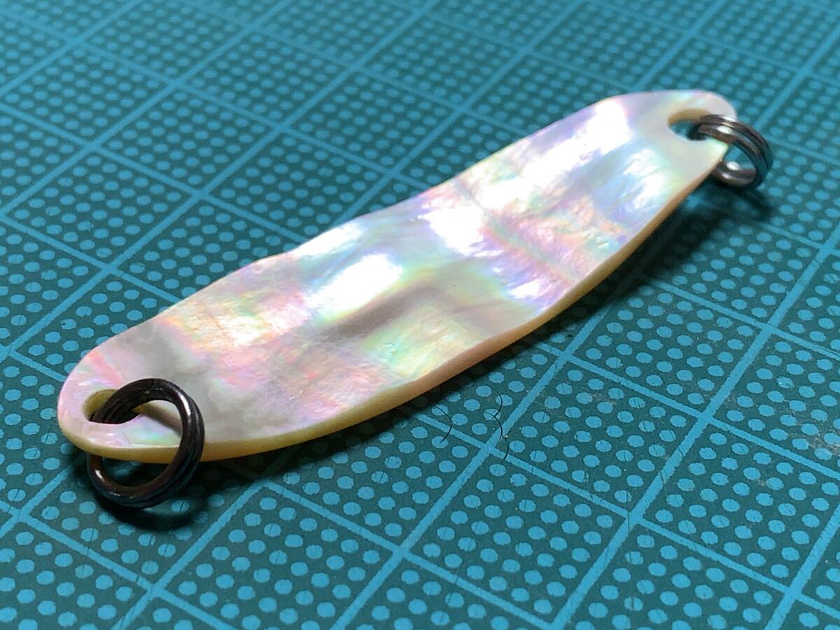 ☆① ハンドメイド シェルスプーン レイクトローリング ルアー ☆① ハンドメイド シェルスプーン レイクトローリング ルアー