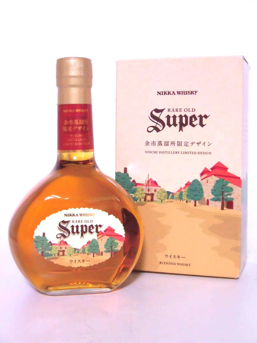 【L2】スーパーニッカ 余市蒸留所 限定デザイン 箱付 500ml【SUPER NIKKA WHISKY】