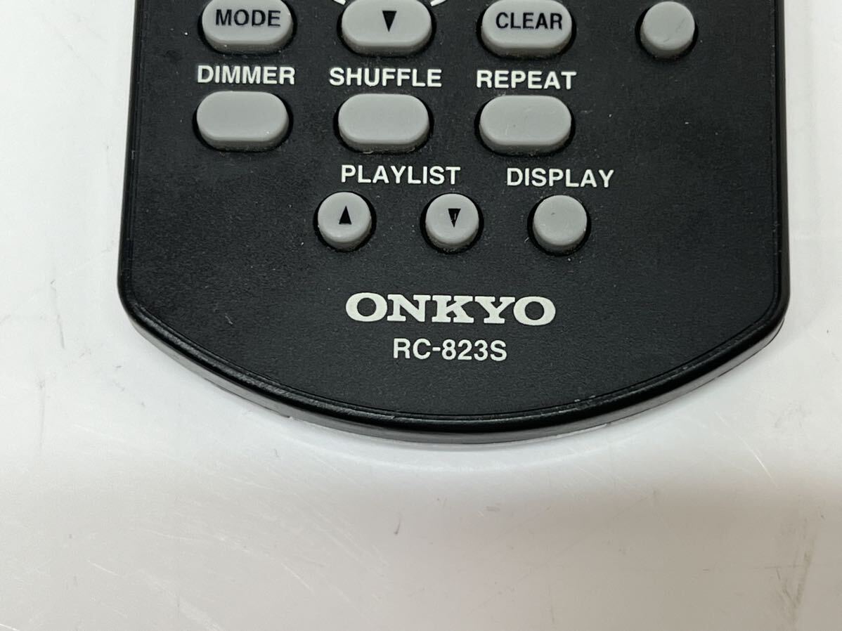 ONKYO オンキョー リモコン オーディオリモコン RC-823S 赤外線 ONKYO オンキョー リモコン オーディオリモコン RC-823S 赤外線