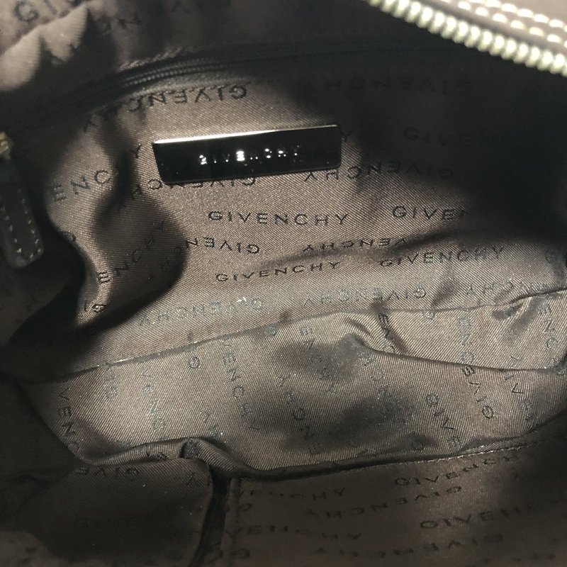  неиспользуемый товар класс GIVENCHYji van si. плечо Brown парусина 2WAY IW408DB02GVN60