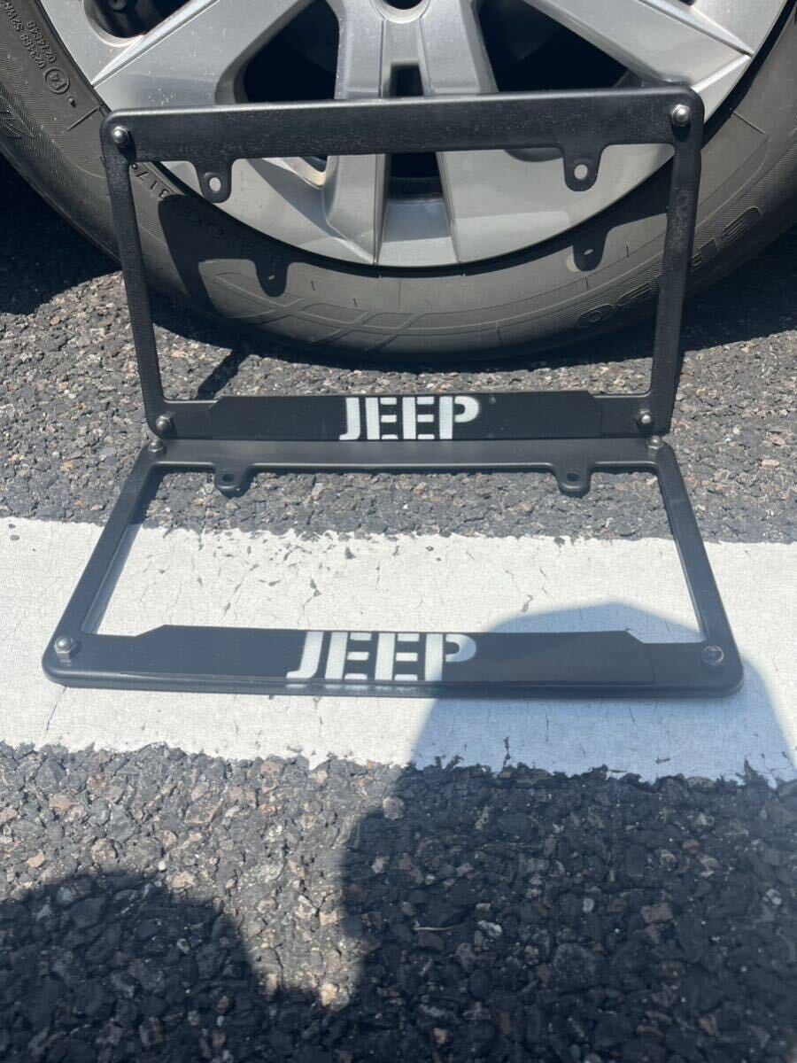 Jeep jk Wrangler рамка для номера передний и задний (до и после) Jeep jk Wrangler рамка для номера передний и задний (до и после)