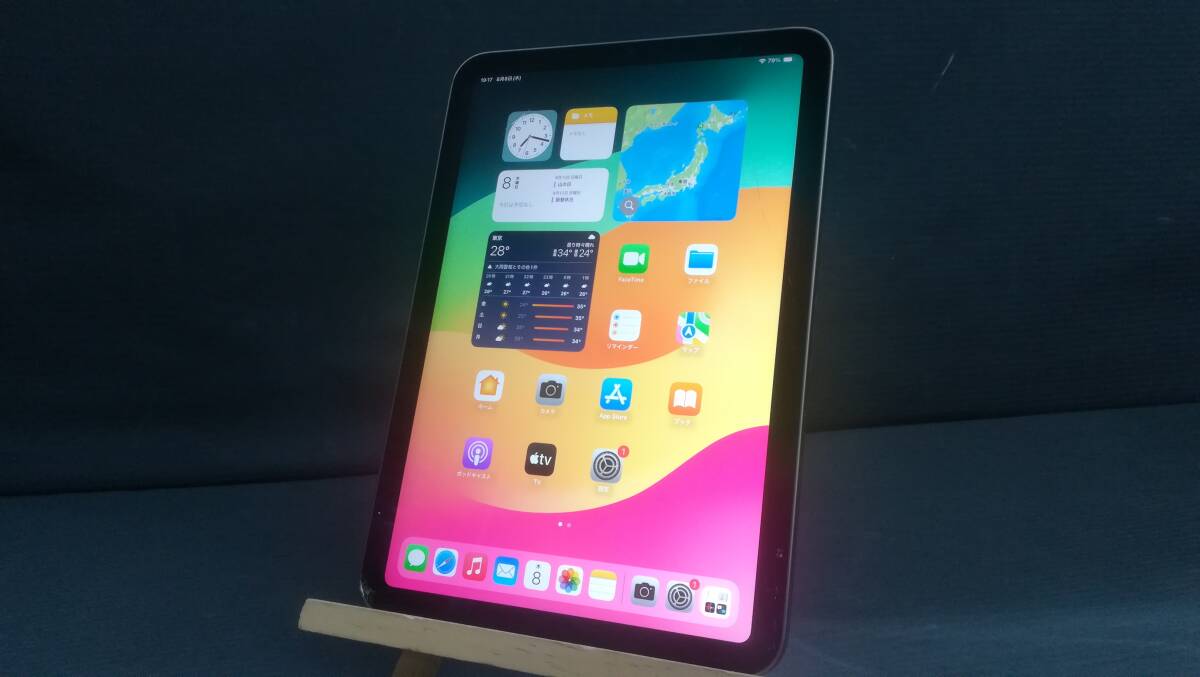 Apple iPad mini 6 第6世代 Wi-Fi 64GB A2124(MK7M3J/A)スペースグレイ/動作品/難あり/ジャンク扱い