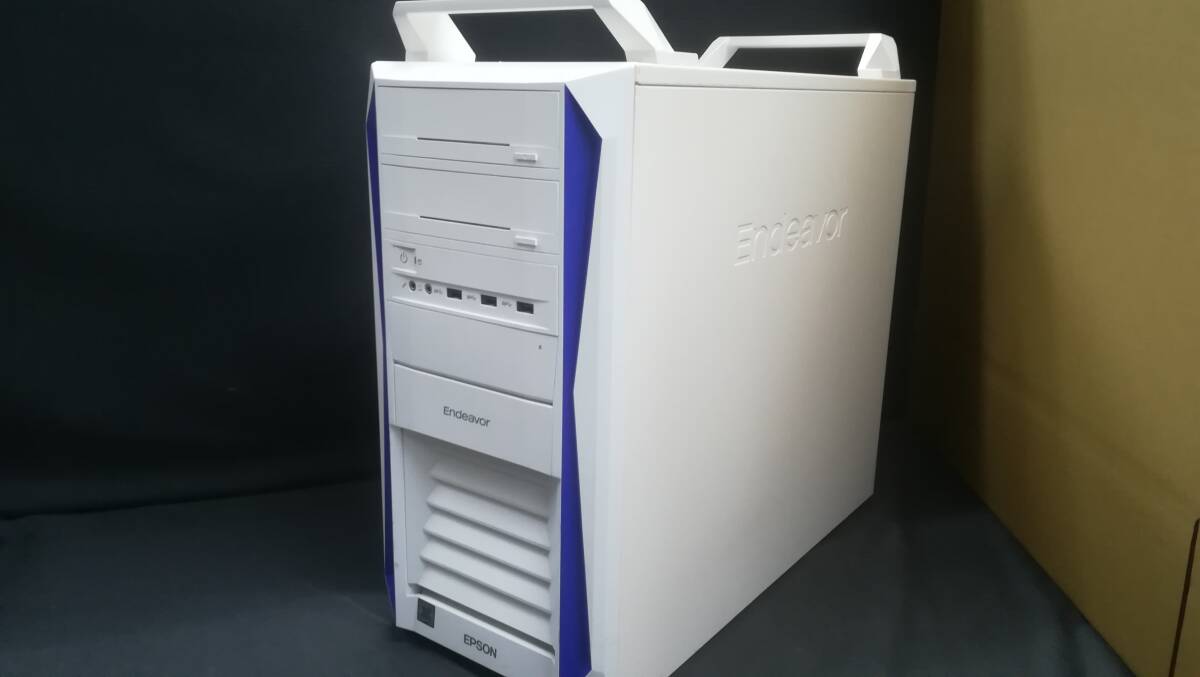 【動作品♪】EPSON Endeavor Pro9000 Pro9000-M[Core i7-9800X 3.80Ghz SSD/500GB/RAM:32GB]Windows11