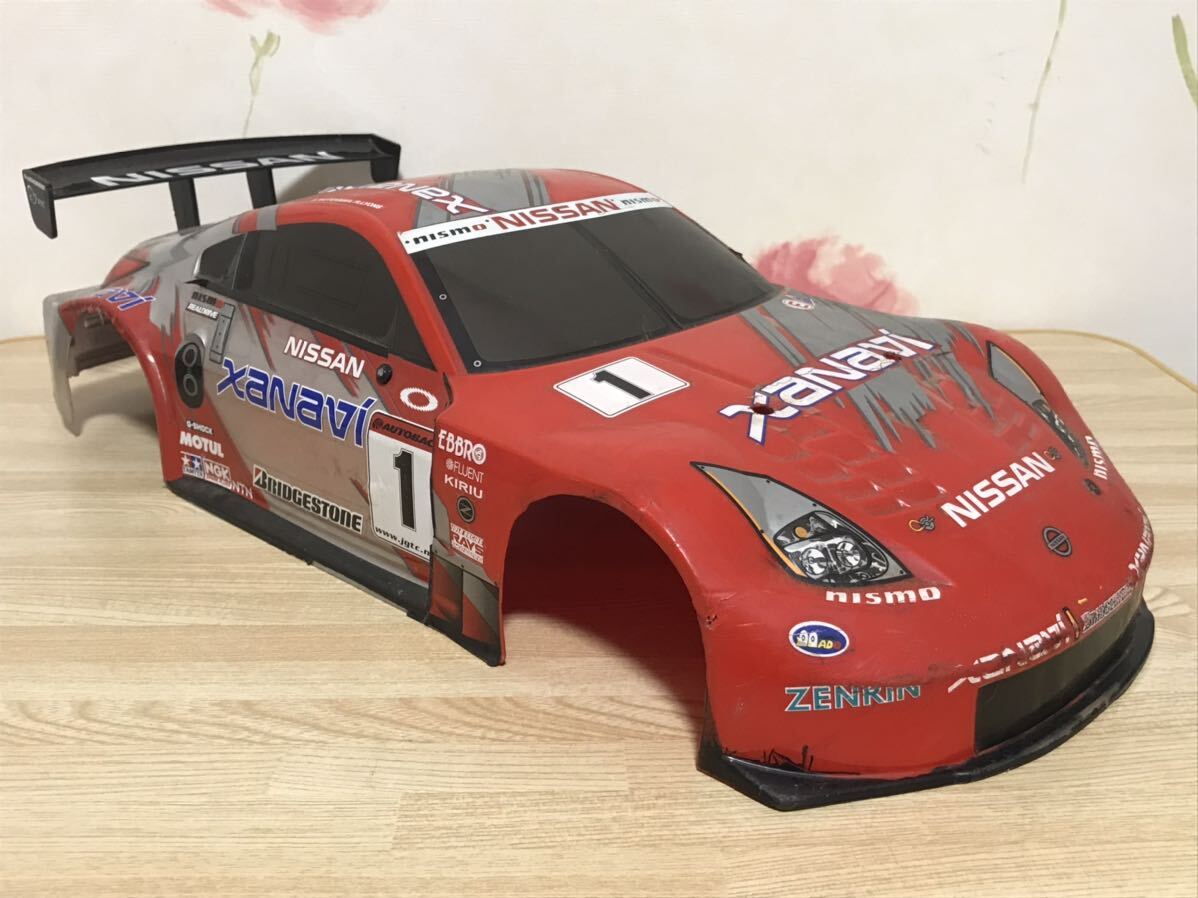 1/10 タミヤ 日産 フェアレディZ Z33 ザナヴィ ニスモ 1/10 タミヤ 日産 フェアレディZ Z33 ザナヴィ ニスモ
