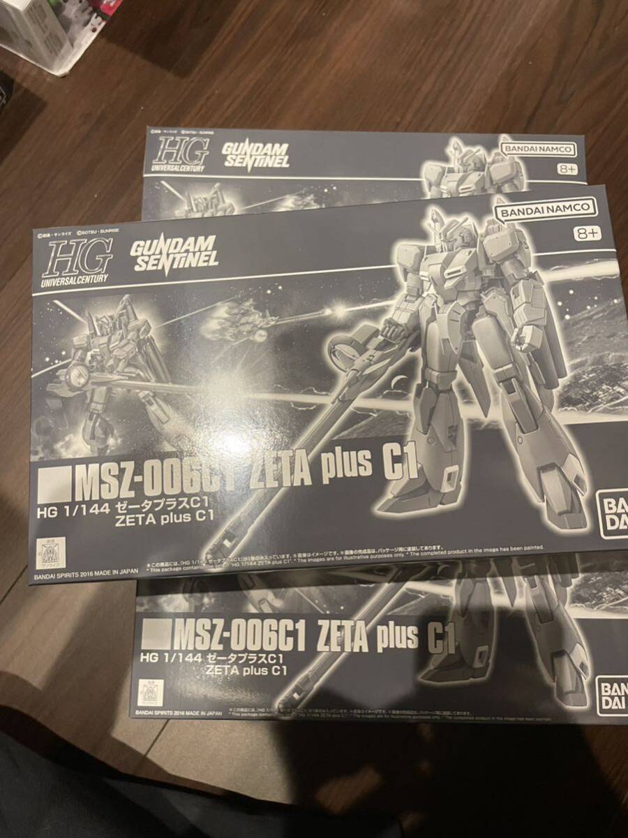 ラスト　3個セット　ＨＧ 1/144 ゼータプラスＣ１ ガンダム　ガンプラ HG ガンプラ ガンダム 未組立