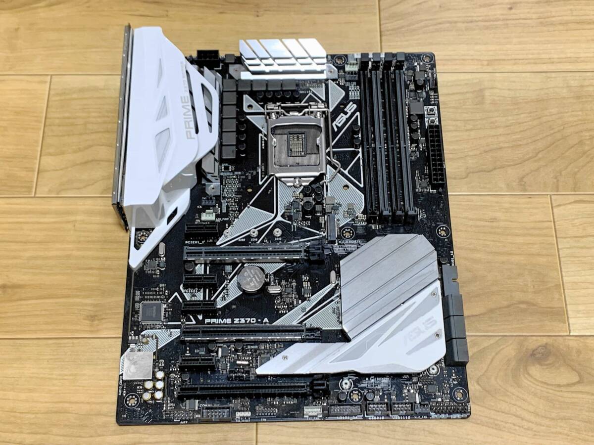 ASUS PRIME Z370-A マザーボード 通電確認済 ジャンク #01299