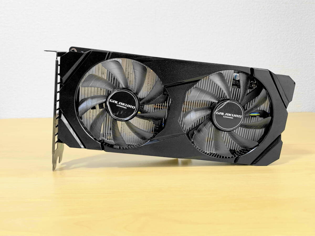 GALAKURO GAMING GTX1660 6GB GDDR6 NVIDIA GEFORCE GTX 1660 Super 搭載 グラフィックボード #01347