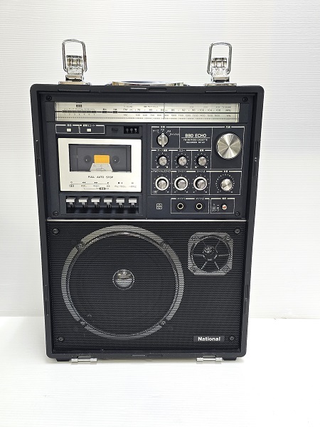 【中古品】 ナショナル National ラジカセ ラジオ カセット RX-A11 ヴィンテージ レトロ アンティーク ○YR-17648○