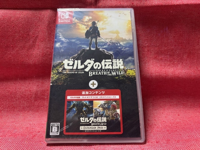 Switch★ゼルダの伝説 ブレス オブ ザ ワイルド + エキスパンション・パス★新品・未開封品・即決有