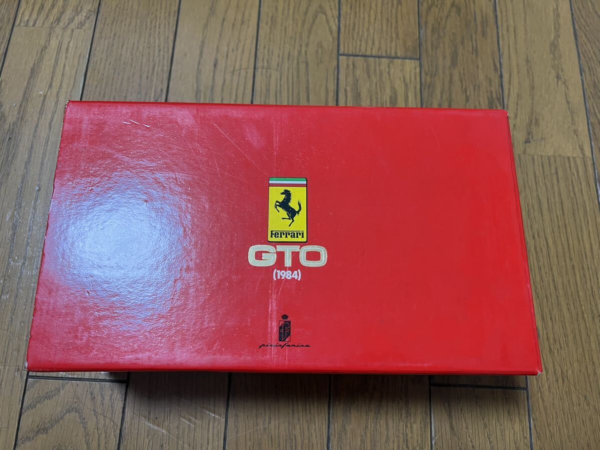 * BBurago 1/18 GTO 1984 box only *