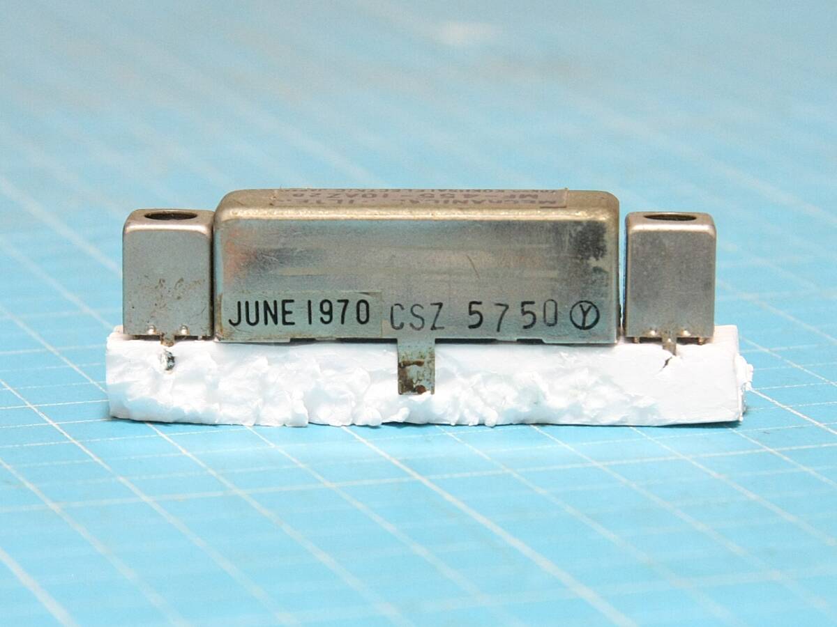 国際電気 MF-455-10AZ 455KHz SSB用メカニカルフィルター JUNK 国際電気 MF-455-10AZ 455KHz SSB用メカニカルフィルター JUNK