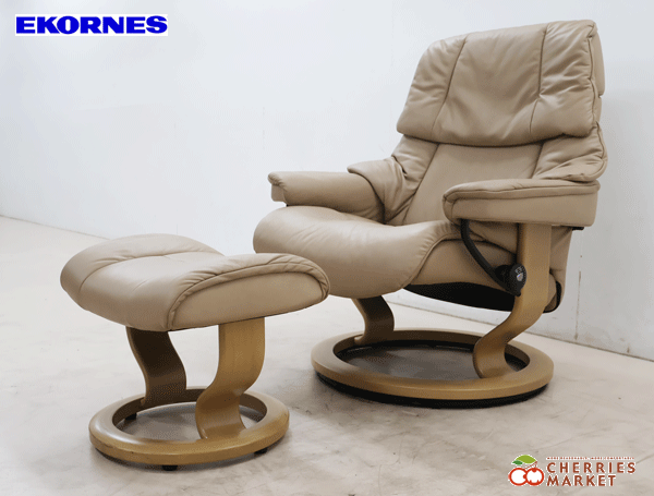 Ekornes エコーネス Reno レノ 本革 ストレスレスチェア Ekornes エコーネス Reno レノ 本革 ストレスレスチェア