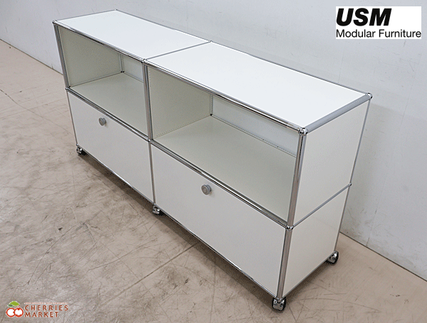 ◇展示品◇ USM Haller System USMハラーシステム 1列2段 ◇展示品◇ USM Haller System USMハラーシステム 1列2段