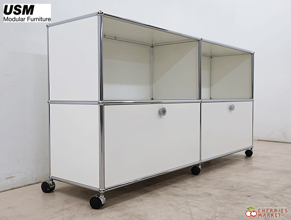 ◇展示品◇ USM Haller System USMハラーシステム 1列2段 ◇展示品◇ USM Haller System USMハラーシステム 1列2段