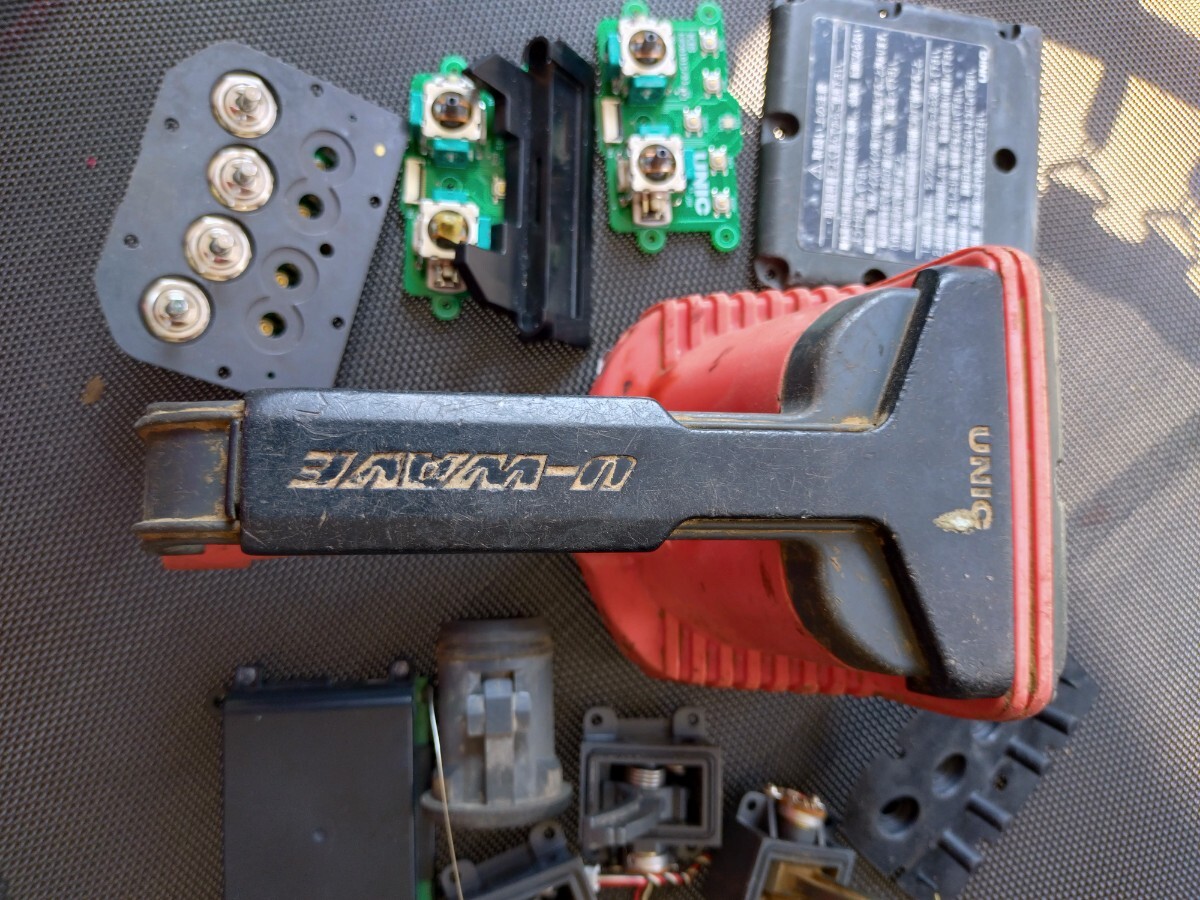 UNIC ユニック ラジコン 送信機RC-500FA ケース付き UNIC ラジコン ケース ユニック RC-500FA 送信機 ジャンク