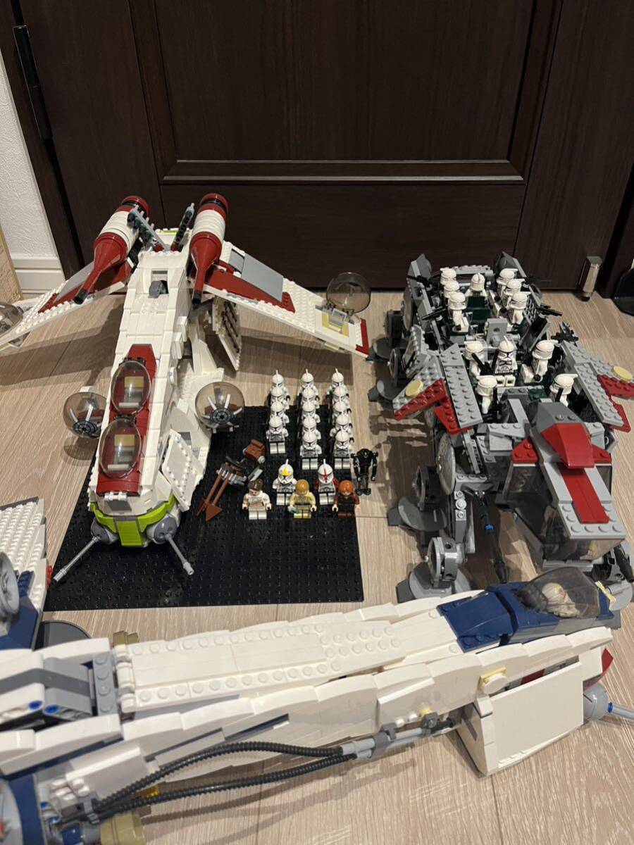 KO レゴ互換品 ガンシップ AT-OT クローントルーパー20体以上　処分品　スターウォーズ　ミニフィグ