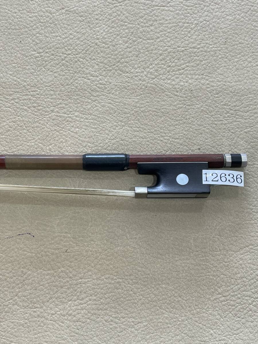 バイオリン弓 楽器店出品 ARCHET製 ARCHET A TOKIO 刻印 3/4