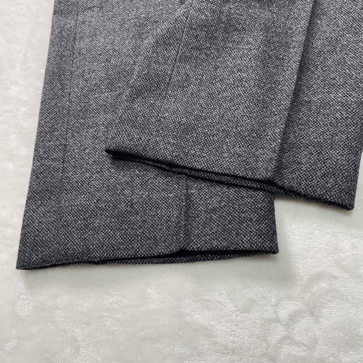 HERMES by Maison Martin Margiela tweed wide slacks エルメス HERMES by Maison Martin Margiela tweed wide slacks エルメス