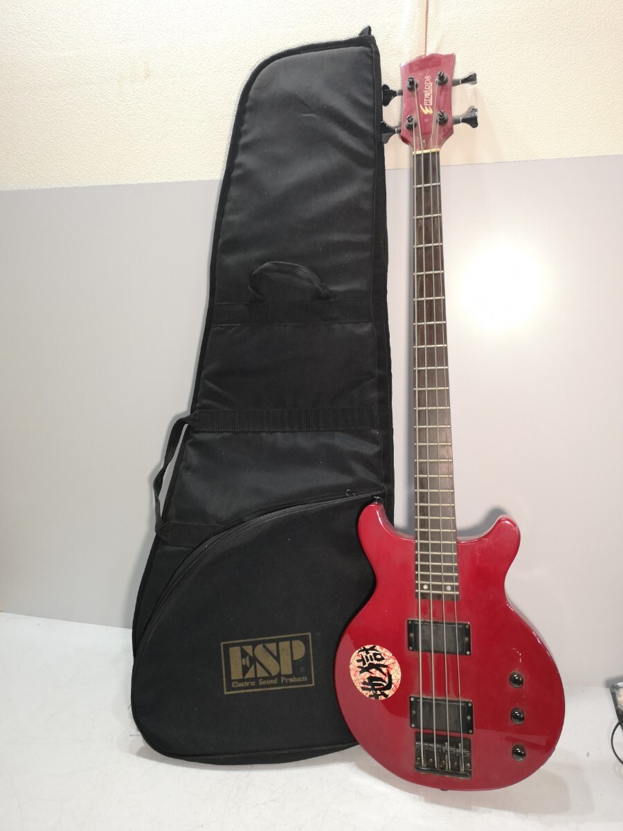 Edwards 型番不明 エレキベース 中古 ケース付